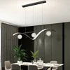 LED Chandelier Pendant Wrought Iron Starry Sky Dining Room Living Room Chandelier Ceiling Light Modern