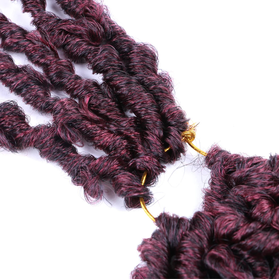 Butterfly Locs Crochet Braids Hair Synthetic Dreadlocks meche Faux Locs Crochet Hair Extensions for women braiding hair