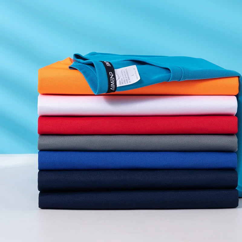 Wholesale Men Quick Dry Collar Sport t Shirts Comfortable t Shirt Wholesale Cheap logo Customize Plain t Shirt