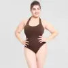 Patented Everyday Firm Control Bodysuit for Women Plus Size Body Shaper Halter Waist Slimming Butt Control Adults Tops Shapewear