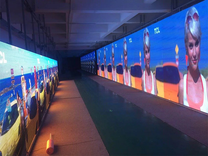 Outdoor 4x3m High refresh rate 3840Hz Led Display Screen Turnkey P3.91mm Video Wall