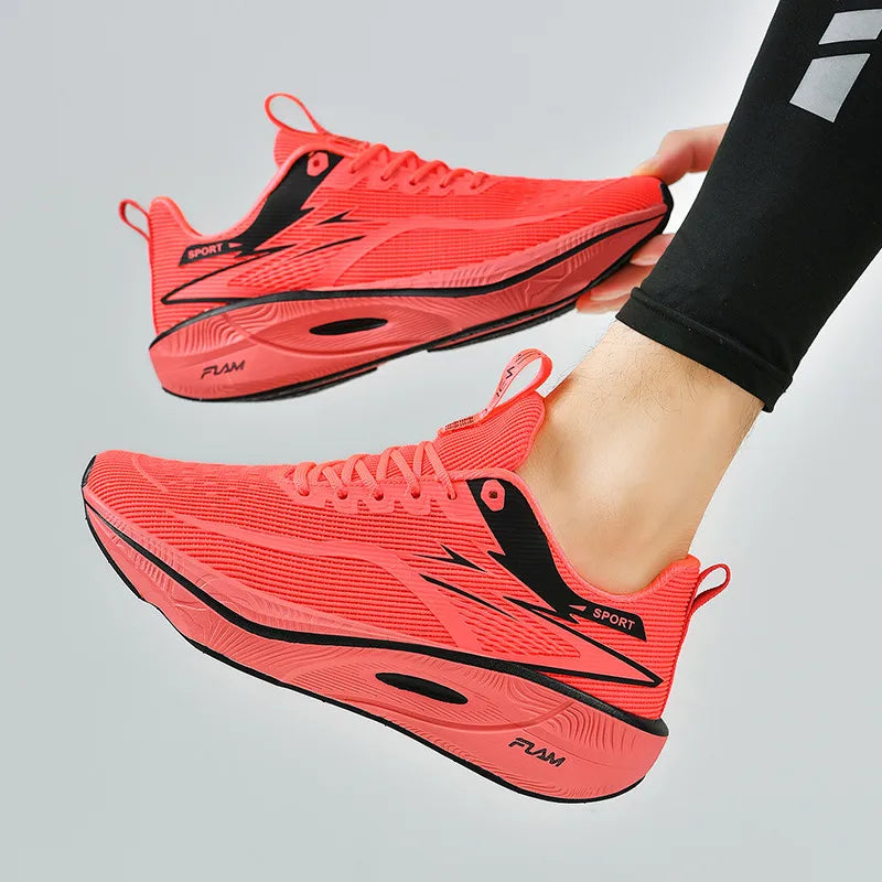 Lightweight Unisex Walk Sport Men Running Shoes Breathable Black Jogging Shoes Sneakers Men White Walking Style Shoes