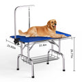 Easy-Clean Stainless Steel Dog Grooming Table for Home, Salon, and Professional Grooming