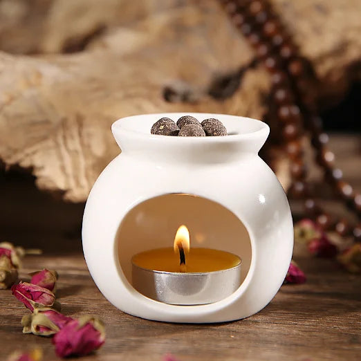 Home Decor Gifts Aroma Essential Warmer Aromatic Fragrance Lamp for Perfume Wax Melt Burners Tealight Holder Ceramic Oil Burner
