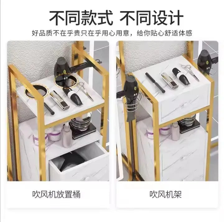 Mobile High-quality Hair Salon Styling Car Beauty Salon Tool Car Hair Salon Trolley