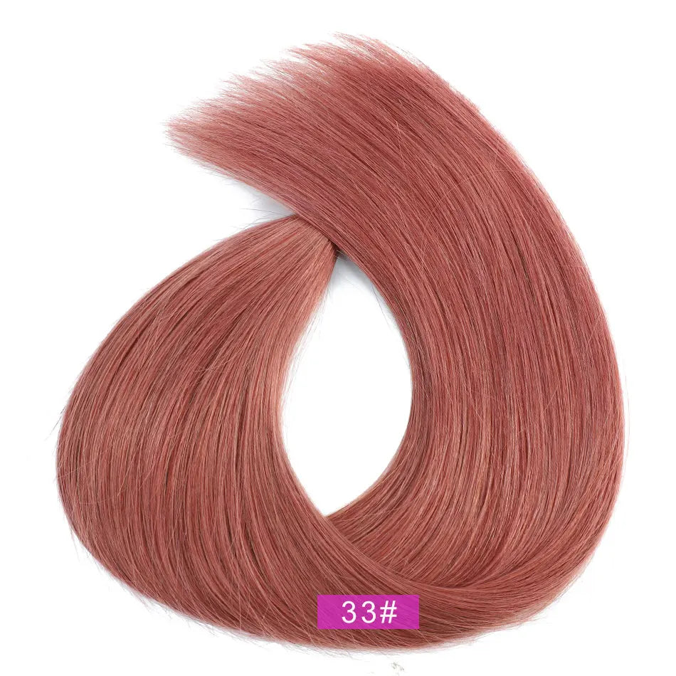 Factory Supply U Tip Hair Extensions 100% Natural Virgin Raw Hairs Customized Color U Tip Human Hair Extensions