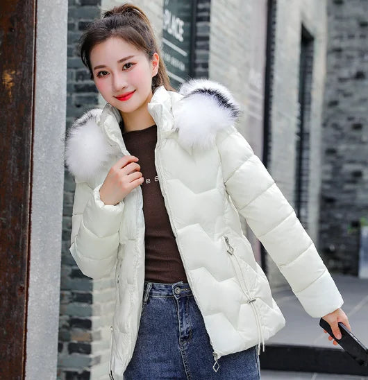 Parkas Women Down Jacket  Winter Jacket Women Plus Size Winter Coat Lady Clothing Warm Female Jackets Short Parkas