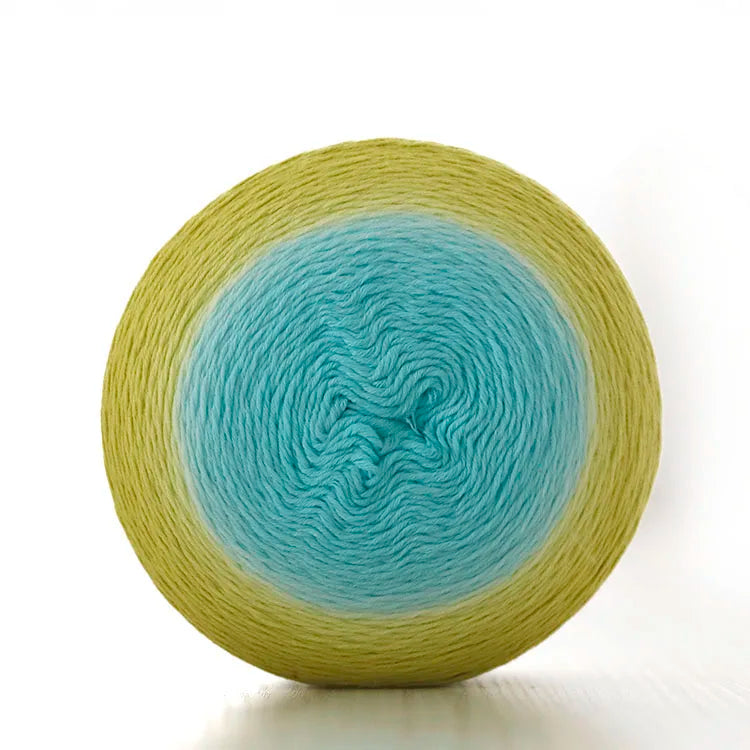 100% Recycled Magic Ball Sweater Scarf Hat for Baby 180g Hand Knitting with Fancy Yarn Dyed Pattern Cotton Line Weaving
