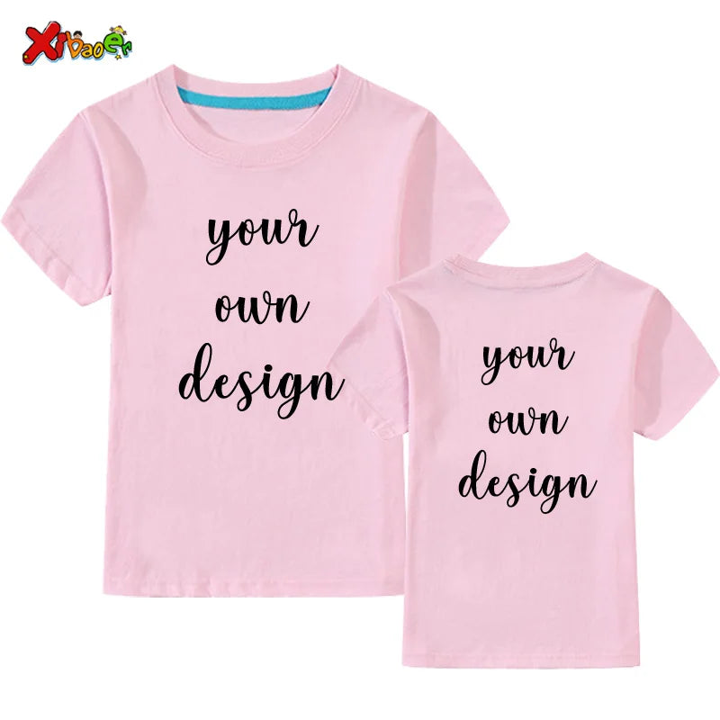 Custom Long Sleeves Shirt Kids Personalized Photo Shirt Children T-Shirt Name Clothing Girl Boy Shirt Toddler Logo Design Shirt