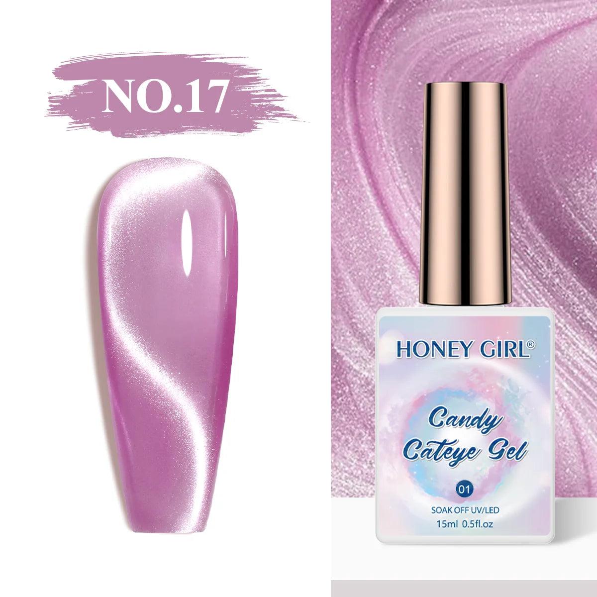 HONEY GIRL Moon Light Magnetic CatEye 24 Colors Jelly Gel Polish Set Wholesale 9d Crystal Uv Gel Nail Polish Cat Eye Gel Polish