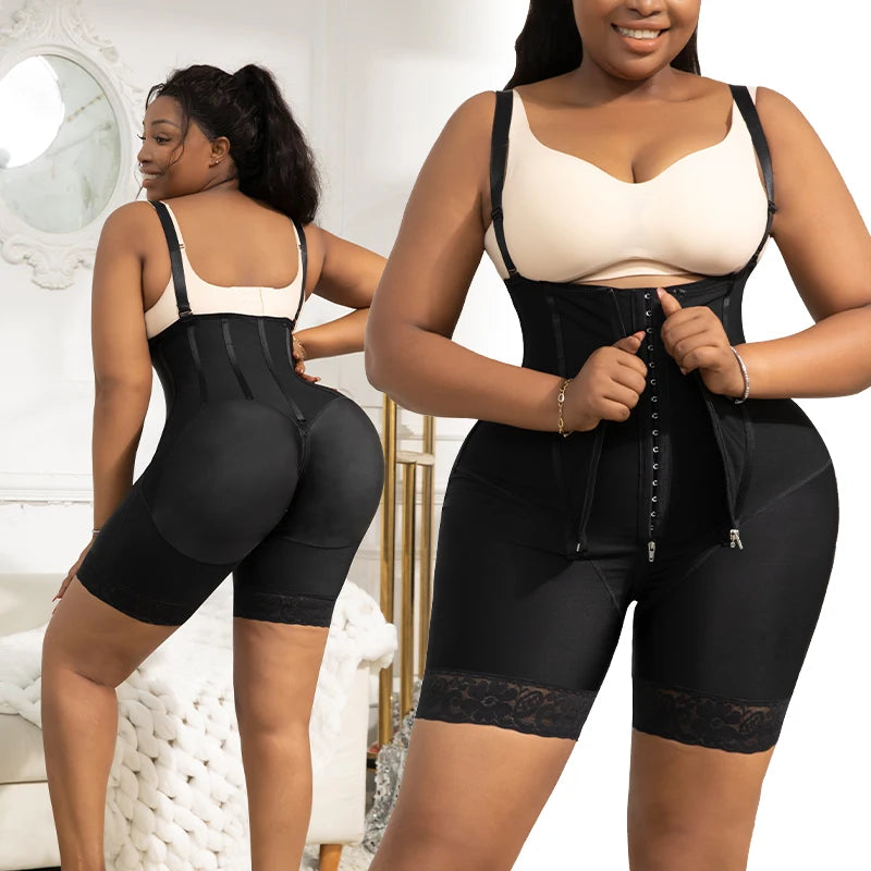Women Waist Trainer Shapewear Compression Stage 2 Colombianas Moldeadoras Para Mujer Reloj De Arena Faja Cinturilla Abdomen