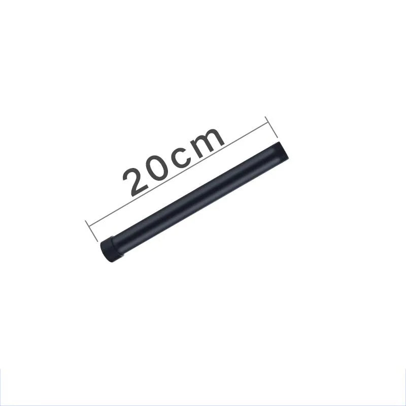 Shower Extender Gray Black Shower Extension Rod Shower Bracket 30\40\50 cm Shower Extension Rod Riser Tube Bathroom Accessories
