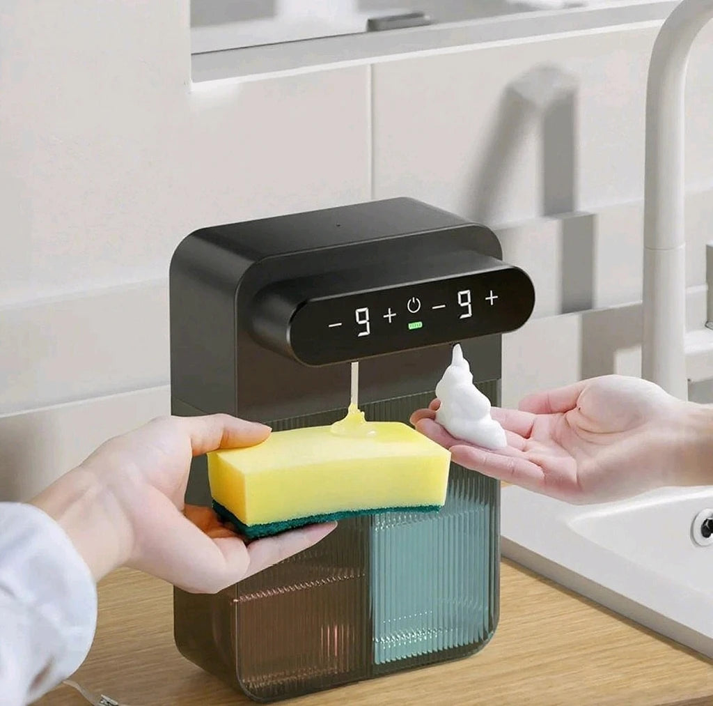 Touchless Wall Mounted Dual Automatic Soap Dispenser 400ML X 2 Shampoo Shower Gel Lotion Container Dispenser  for Bathrooms