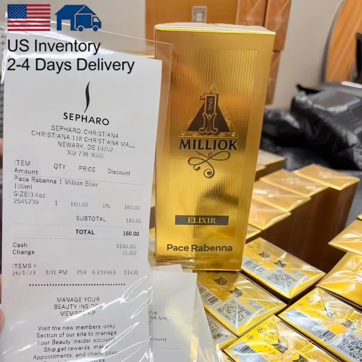 US Stock Wholesale Luxury Men's Perfume Perfume with Receipt High Quality Fragrance Cologne EDP Perfume Long Lasting EDP Cologne
