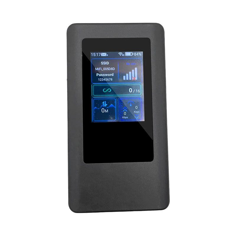 4400 MAh Mobile  WIFI6 5G Pocket AX1800Mbps Portable  5G Mini WIFI Router With Sim Card Slot
