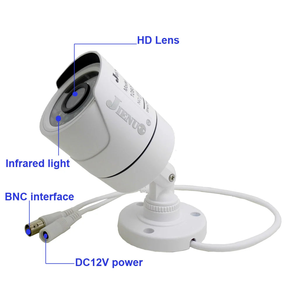 2MP 5MP AHD Camera Video Security Cameras  IR-CUT Vision Day & Night Surveillance Indoor Outdoor