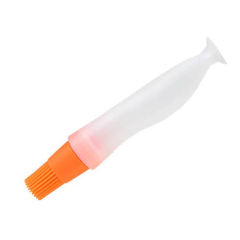 Barbecue Tools Silicone Kitchen Gadgets Portable Temperature Resistant BBQ Basting Brushes Oil Bottle Brush Baking Accessories