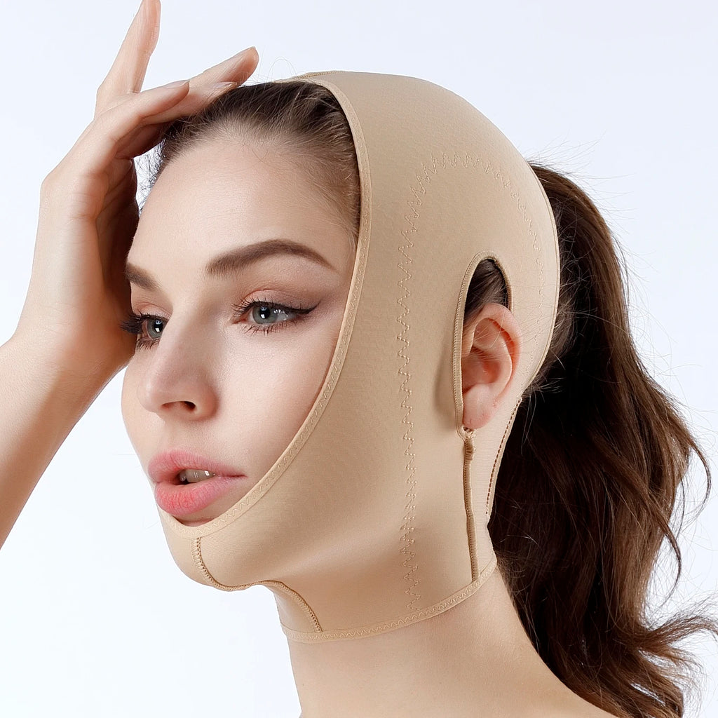 Tighten Small V Face Jaw Line Lift Adjust Face Fat Slimming Face Slimming Bandage Facial Sheath Facial Girdle
