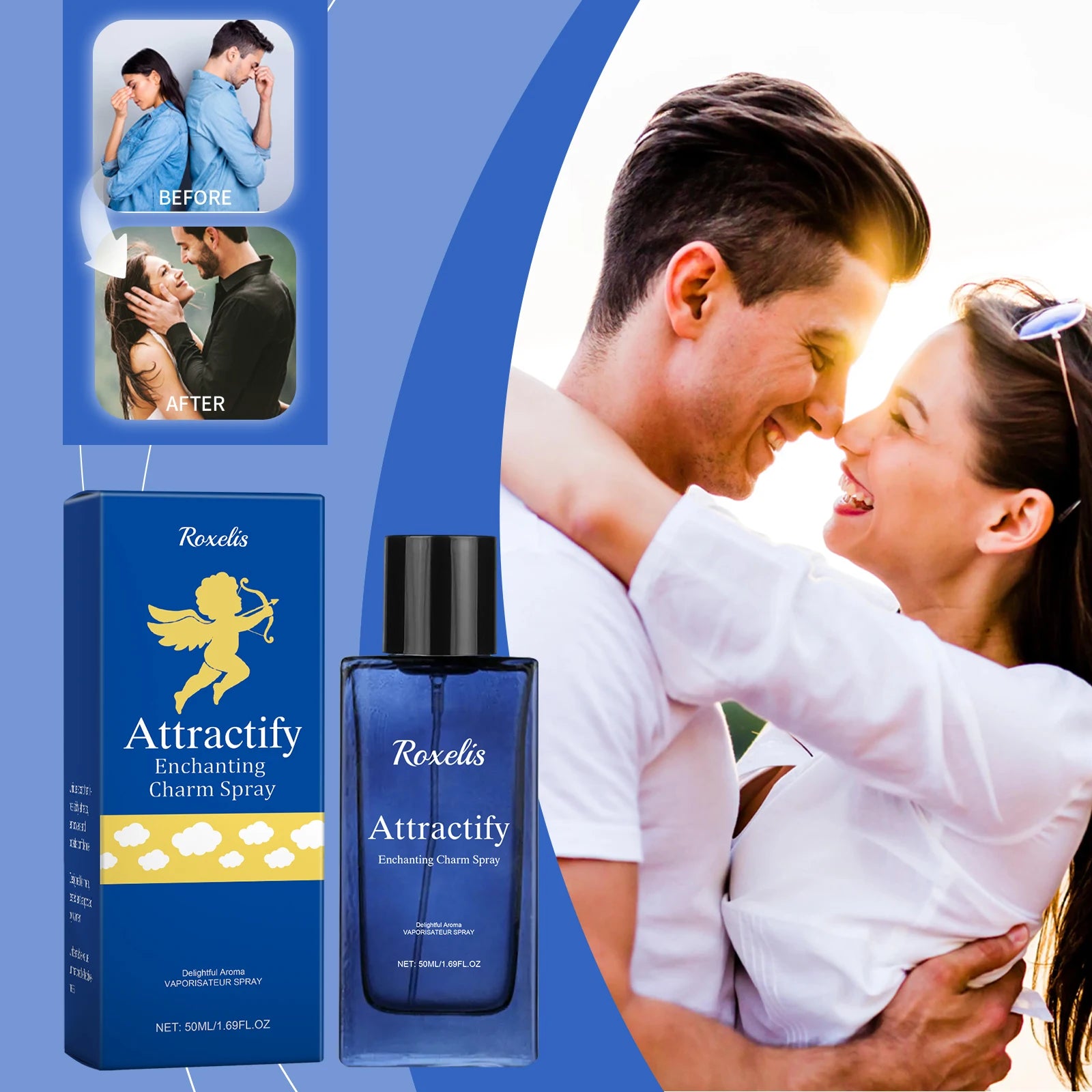 50ml Charm Spray Women Perfume Floral Fragrance USA Warehouse Long Lasting OEM Custom Logo Private Label