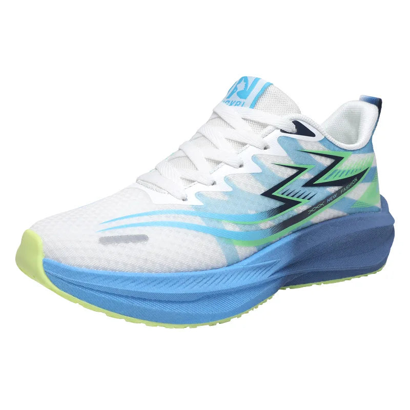 Hot-Selling Unisex Casual Sports Shoes Lightweight Soft Sole Mesh Breathable Real Explosion Carbon Plate Summer Spring Running