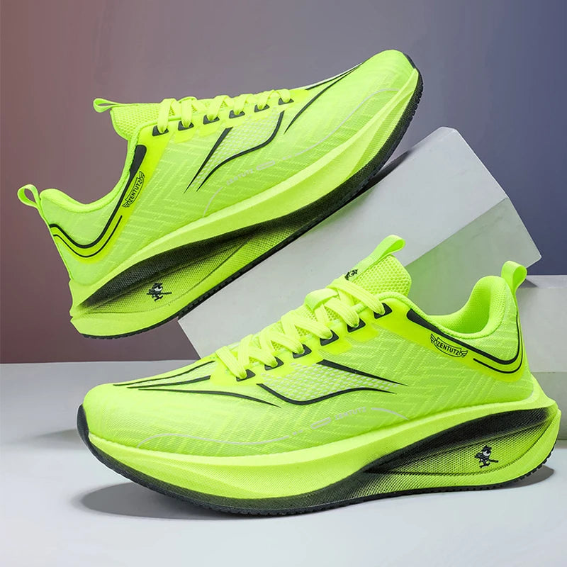 Factory-customized OEM Men's and Women's Running Shoes Jogging Fitness Outdoor Anti-slip Lightweight and Breathable Sports Shoes - Beauty