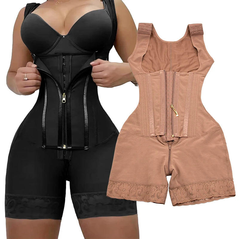 Original Hourglass Colombian Shapewear High Compression Post Lipo Surgery Sculpting Sheath Corset Shapers Slimming Girdle Fajas