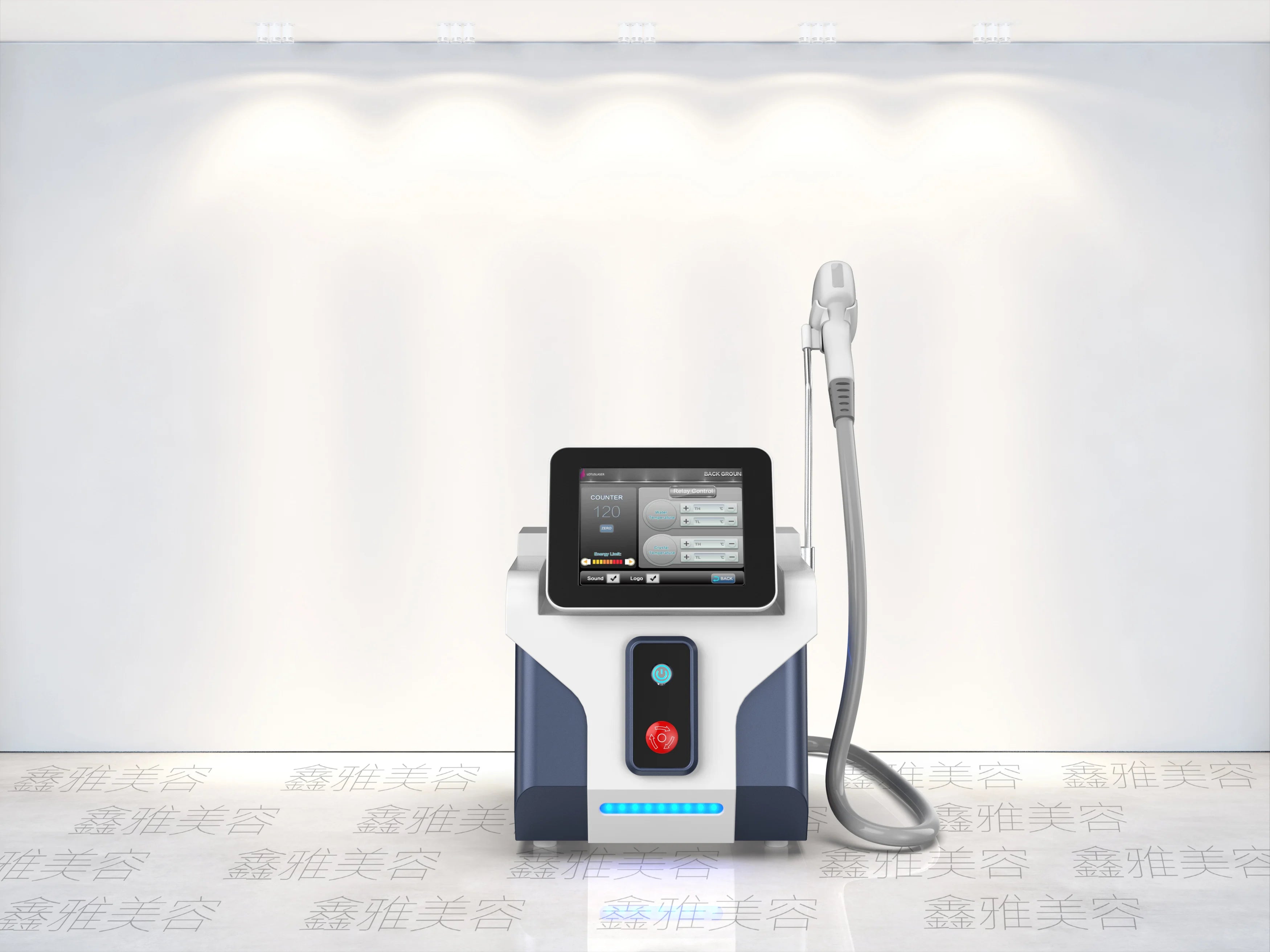 High-End Waterproof Anti-Collision Design Beauty Instrument Shell Easy to Clean Plastic Product OEM Customization Supported