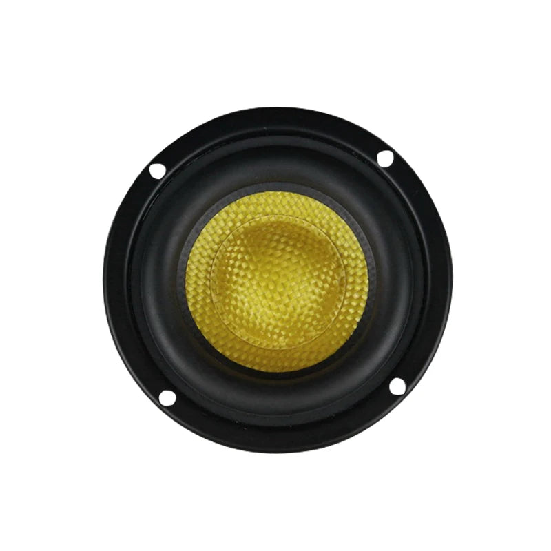 50W 4Ohm Subwoofer Speaker 3 Inch Deep Bass Loudspeaker Fiber Glass Super Subwoofer Loudspeaker Powerful Low Frequency DIY
