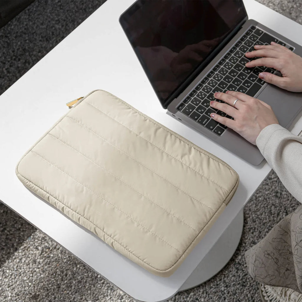 Puffy Laptop Sleeve Cute Tablet Case Fit in 11/13/14/15.6 Inch Soft Inner Bag Protective Laptop Cover Bag Laptop Carrying Pouch