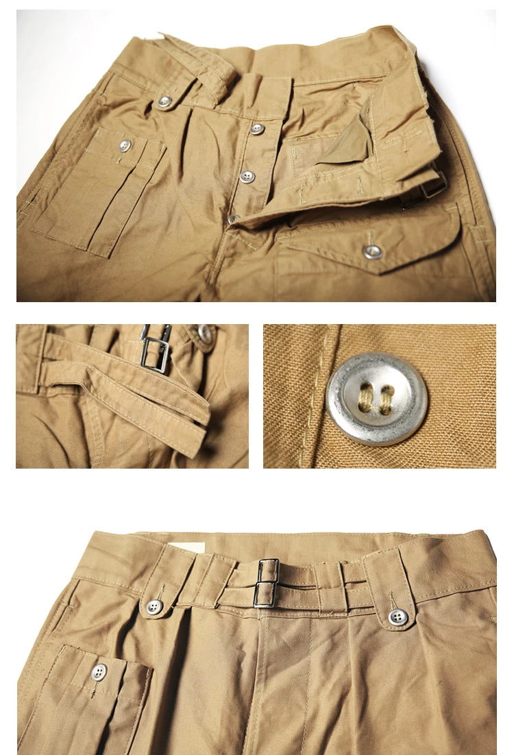 NON STOCK British Army 1943 Pattern Double Buckles Gurkha Pants Combat Trousers