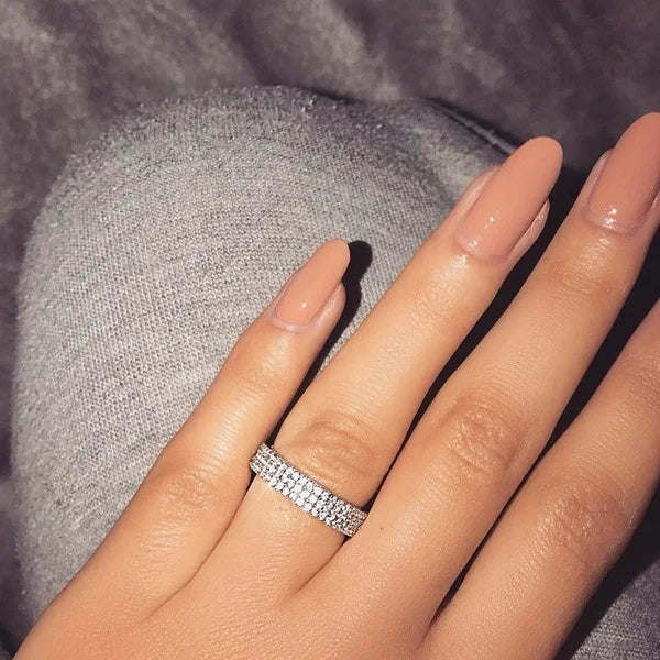 14K White Gold Jewelry Natural Diamond Jewelry Bizuteria Gemstone Ring for Women Anillos De Wedding 14 K Gold Anillos Mujer Ring