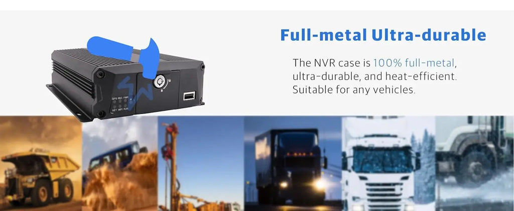 JOINLGO H.264/H.265 4G LTE GPS WiFi NVR 2K 4MP IP Waterproof Camera System Bus/Truck Fleet Management PC/APP Remote Real-time