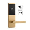 Hotel Motel Room Wooden Door Lock Stainless Steel Electronic RFID Key Card Smart Split Hotel Lock