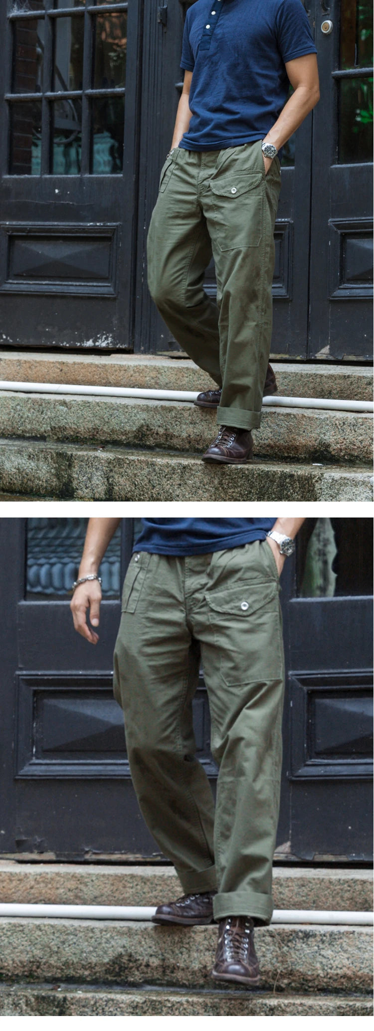 NON STOCK British Army 1943 Pattern Double Buckles Gurkha Pants Combat Trousers