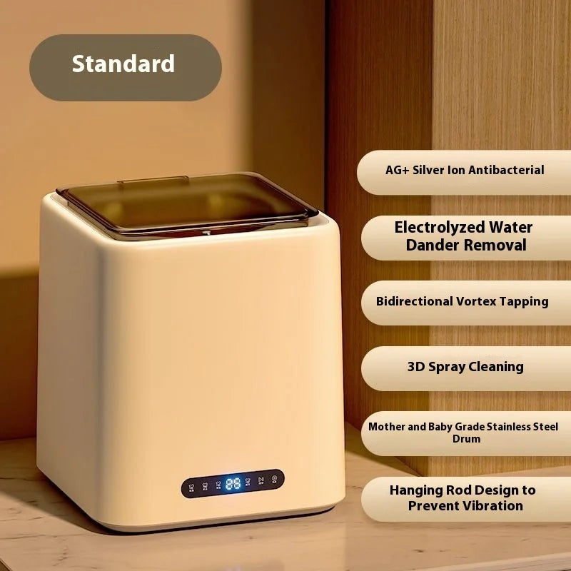 Home Mini Automatic Underwear Washing Machine Electric Small Elution One for Household Use for Socks Artifacts