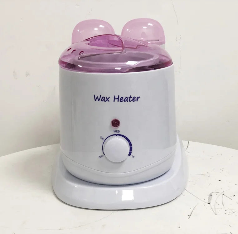NAIL ART Body Hair Removal Warmer Machine 800ml+100ml*2 Wax Heater Professional for Spa Electric Wax Melt Warmer