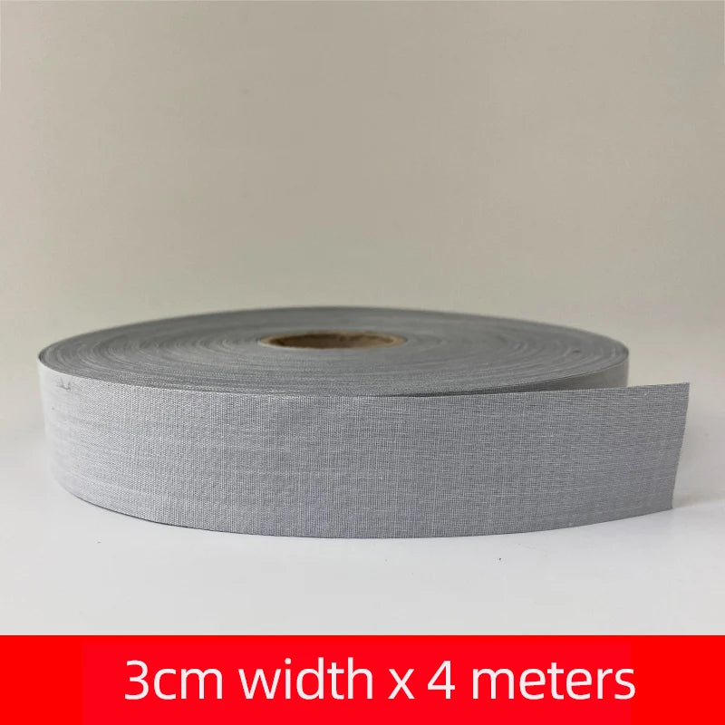 High Visibility Grade Sew On Reflective Fabric Tape Ribbon For Clothing Cap Bag For Visibility Safety Use Material