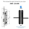 Tediton TTlock Outdoor Sliding Push and Pull Smart Lock Hotel Security Door Lock Smart Locks for Exterior Doors