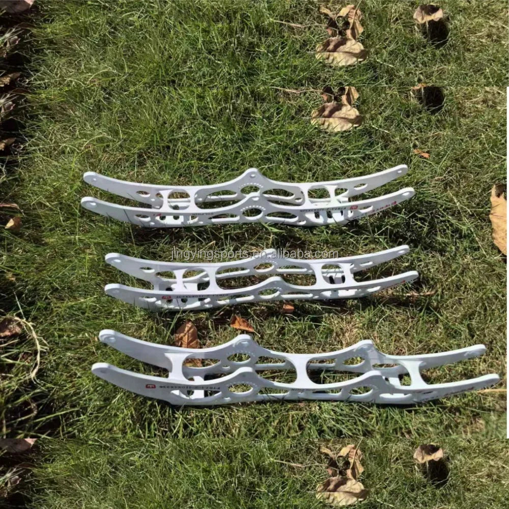 High Quality OEM Aluminum Alloy CNC Inline Speed Skate Chassis High Speed Racing Inline Skate Shoes Frame Spot Supply