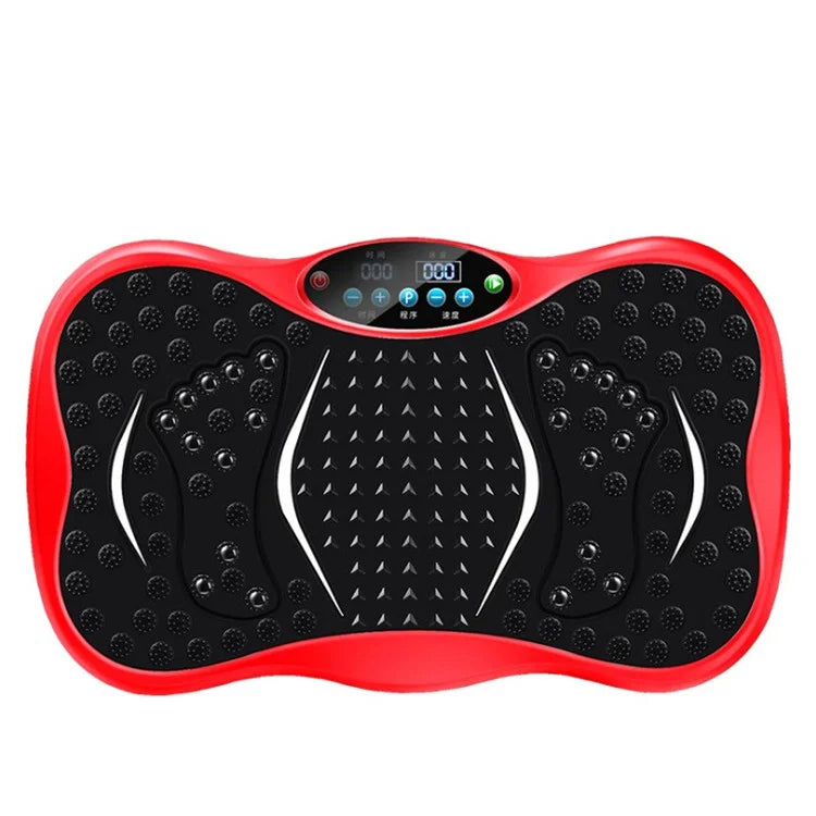 Unisex Whole Body Workout Massager Machine Vibration Platform Plate Fitness Equipment ABS Material Vertical Type Home Use