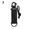 Clasp Outdoor Water Bottle Hanger Webbing Backpack Strap Quickdraw Carabiner Camp Holder Hooks Belt Clip Camping Accessories