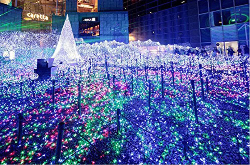 Outdoor LED String Lights Garland 2M 10M Waterproof Fairy Light Festoon Lamp Wedding Party Holiday Gardening Decoration Light