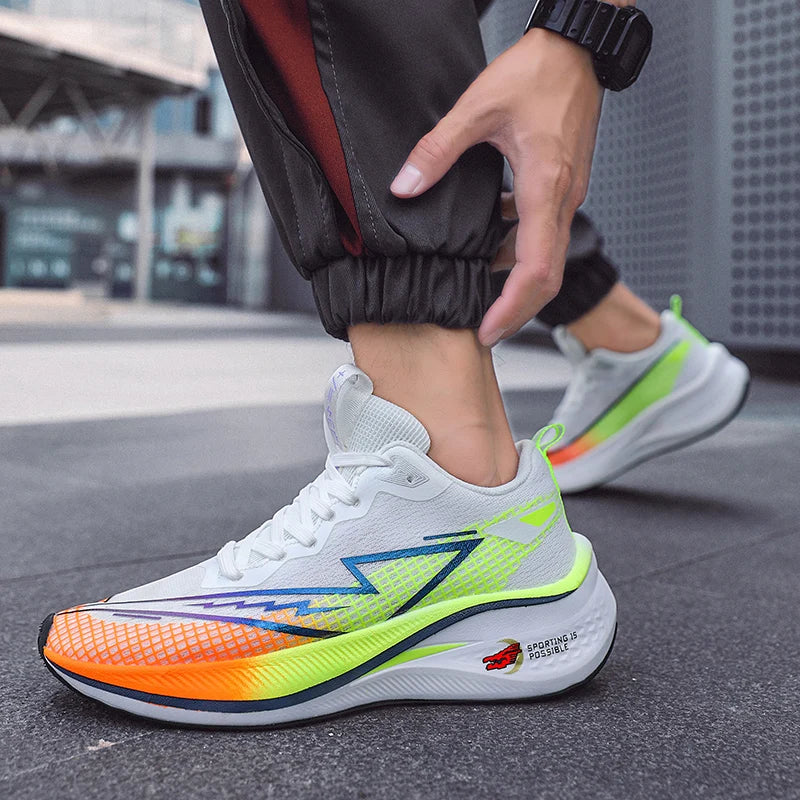 Wholesale New Fashion High Quality  Ultra Flexible Light Weight Air Cushion Support Custom Men Women Sneakers Running Shoes