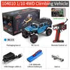 WLtoys 104010 104020 104026 1/10 Rock Crawler RC Car 4WD Electric Off-Road USB Cable 100m Range Indoor-Outdoor Children Toy