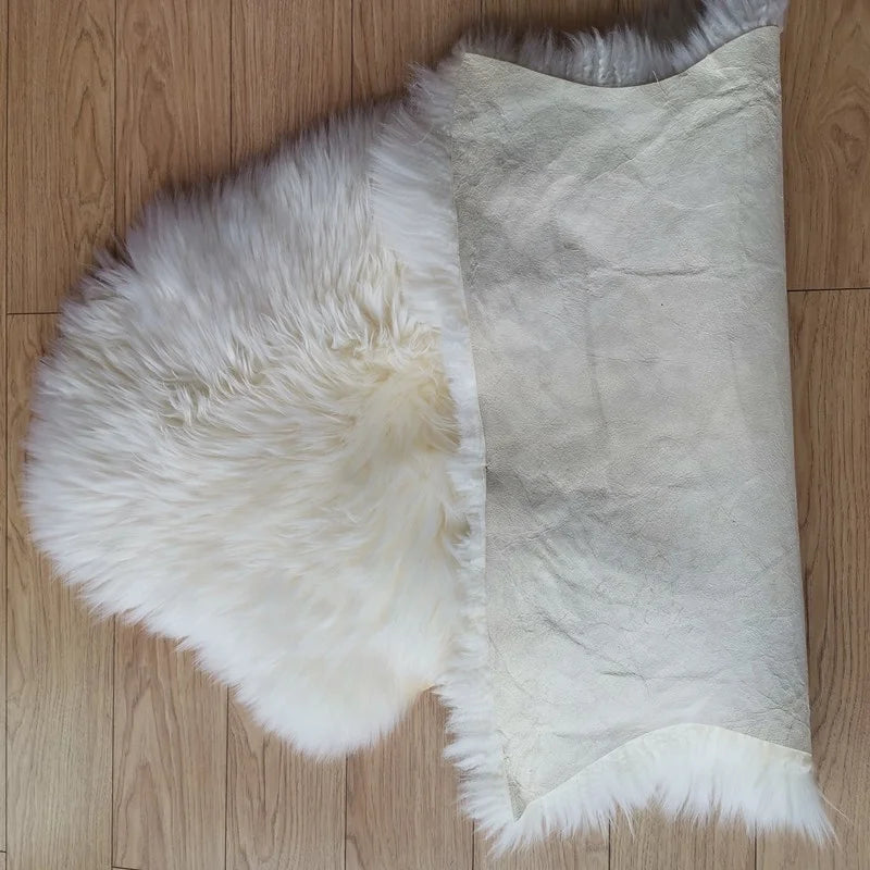 100% Real Sheepskin Blanket