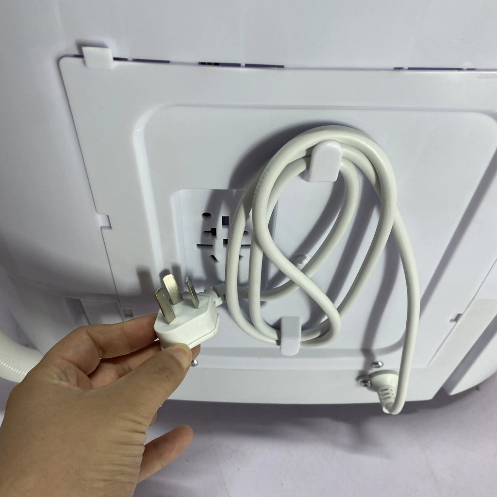 4kg Semi-automatic Twin-cylinder Plastic Washing Machine With Dryer Household Mini Babies and Children Washing Machine