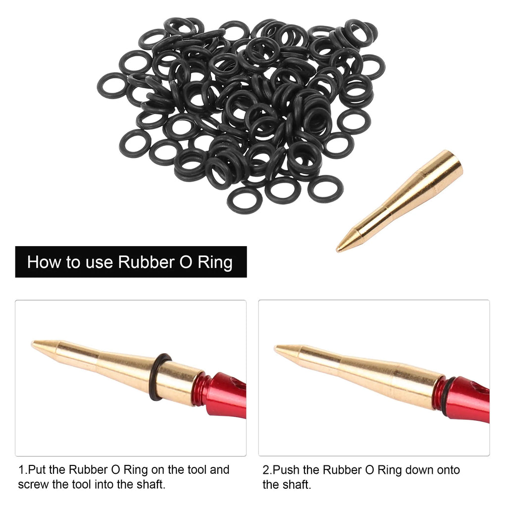 CyeeLife Dart Accessories Rubber O Rings Assembly Tool 2BA Brass Shaft Lock System