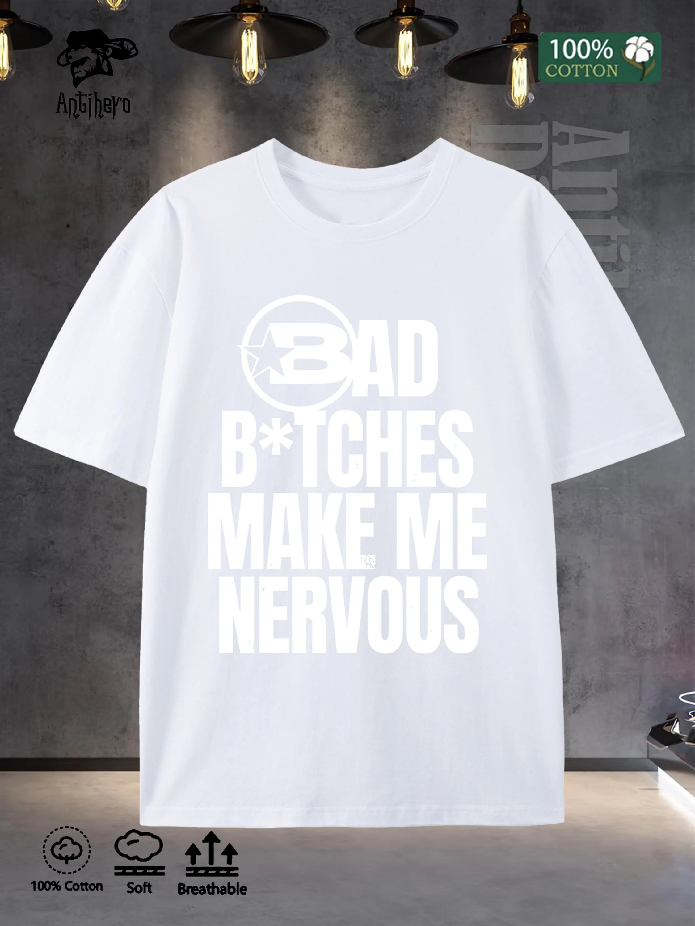 Mens 100 Cotton Oversized T Shirt Streetwear 5 Colors Soft Comfortable 2025 Tee USA Warehouse