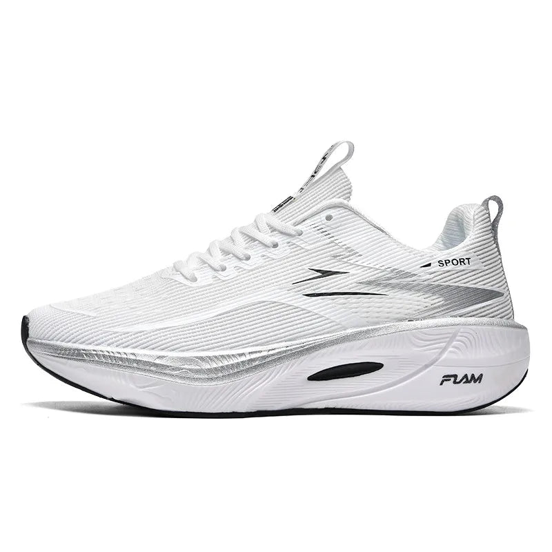 Lightweight Unisex Walk Sport Men Running Shoes Breathable Black Jogging Shoes Sneakers Men White Walking Style Shoes