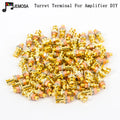 DIY Project Audio Strip Tag Board Turret Board Terminal Lug Board For Tube Amplifier DIY Kit Copper Plated Gold Turret